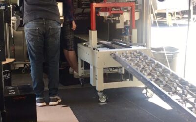 Sonoma mobile bottling line in time-lapse video