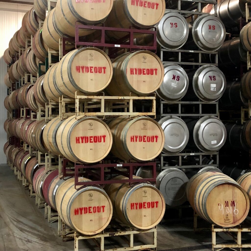 wine barrels for harvest 2021 - Legacy of Zinfandel - a wine tasting at Don Sebastiani's home cellar, and other Sonoma Valley events
