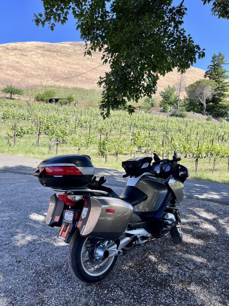 moto in vineyard - Projects and day trips from Hydeout Sonoma (Part 2)