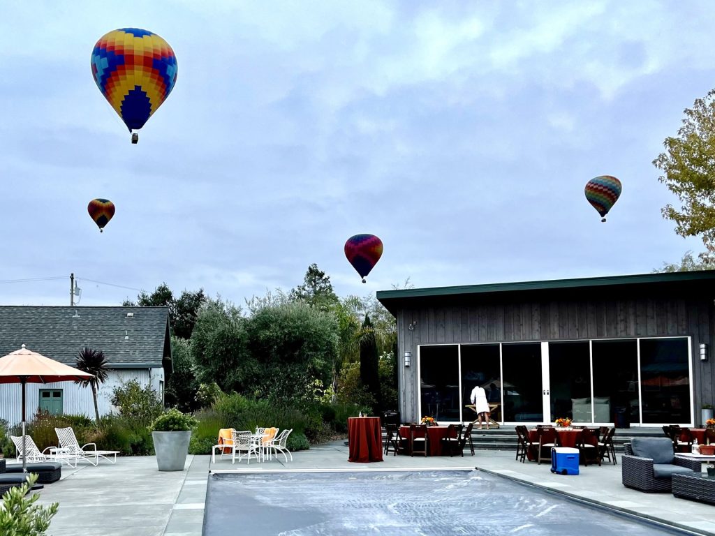 Hot air ballons - Sonocaia grand opening was a wonderful success